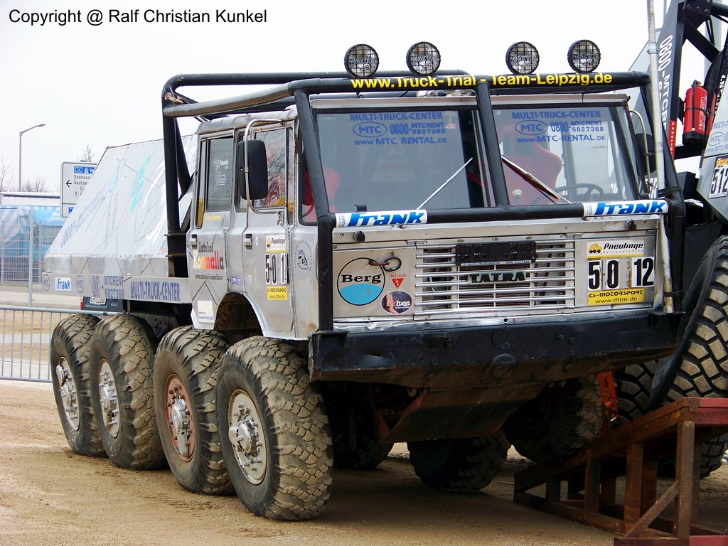 Tatra 813 8x8 Truck Trial Team Leipzig - aufgenommen am 30.03.2009 auf der AMI 2009 Leipzig - Copyright @ Ralf Christian Kunkel 

