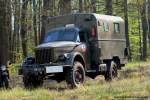 GAZ-63 KO (GAS-63 KO) - Kofferfahrzeug aus CA-Best�nden, Allradversion des GAZ-51 - sowjetische Armee, UdSSR, Russland - fotografiert am 20.04.2012 zum Nutz- und Milit�rfahrzeugtreffen im Bunkerpark