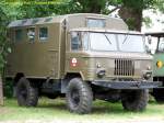 GAZ 66 A Funkkoffer - Sowjetarmee, CA, Einsatz auch in der NVA - fotografiert zum Museumsfest 2009 am Blaulichtmuseum Beuster am 25.07.2009 - Copyright @ Ralf Christian Kunkel 