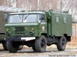 GAZ 66 KO - Kofferfahrzeug der Sowjetarmee, Spezial-Kfz., Einsatz solcher Fahrzeuge auch bei der NVA - fotografiert am 13.03.2010 zum Milit�rfahrzeug-Treffen in der Versuchsanlage Kummersdorf -