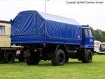 IFA L 60 1218 4x4 ND - Pritschenfahrzeug, Metallpritsche, mit Allradantrieb und Niederdruckbereifung, 180 PS, Einsatz beim Technischen Hilfswerk (THW) - fotografiert am 12.06.2010 in Leipzig/