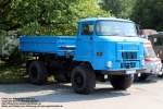 IFA L 60 1218 4x4 DSK ND - Dreiseitenkipper, Lastkraftwagen, LKW - Hersteller: VEB IFA-Automobilwerk Ludwigsfelde, DDR - fotografiert zum Ostblocktreffen am 07.07.2013 in Pütnitz - Copyright @