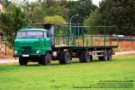 IFA L 60 1218 4x4 für den Strohballentransport - Hersteller: VEB IFA-Automobilwerk Ludwigsfelde, DDR - fotografiert am 24.08.2013 im Land Brandenburg - Copyright @ Ralf Christian Kunkel 