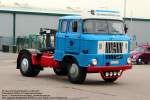 IFA W 50 L/S Sattelzugmaschine mit verlängertem Fahrerhaus (VEB Handelstransport Gera) - Hersteller: VEB IFA-Automobilwerk Ludwigsfelde , DDR - fotografiert zum Oldtimer-Treffen am