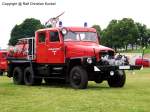 Tankl�schfahrzeug TLF 15 auf IFA G 5 - Aufbau-Hersteller: VEB Feuerl�schger�tewerk J�hstadt, DDR - Feuerwehr - fotografiert am 12.06.2010 in Leipzig/ Jahnallee zur Interschutz 2010 - Copyright @ Ralf