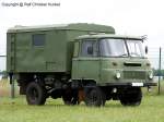 Robur LO 2002 A Kofferfahrzeug - Spezial-Kfz, NVA - fotografiert beim Milit�r- und Nutzfahrzeugfahrzeugtreffen am Flugplatzmuseum Cottbus am 18.07.2009 - Copyright @ Ralf Christian Kunkel 