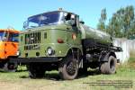 IFA W 50 LA/WT 80 P der NVA - allradgetriebener Lastkraftwagen der NVA mit Wassertankaufbau - fotografiert am 19.08.2012 zu den 6.