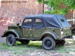 GAZ-69 A (GAZ-69 AM) - K�belwagen (4-t�rig), Gel�ndewagen, Allrad, Kommandowagen, Sowjetarmee, CA, lief auch bei der NVA - fotografiert am 23.05.2009 beim Milit�rfahrzeug-Treffen, St.