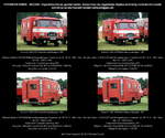 Robur LO 2500 NGW Nachrichtengerätewagen FF Hecklingen, Kofferfahrzeug, rot, DDR-Kennzeichen HF 50-04, Baujahr 1961, Aufbau: Firma Bär, Fahrzeug des Nachrichtenzuges Nachrichtenreserve des