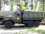 ZIL 157 - Pritschenwagen, Material- und Mannschaftstransport, Allrad, Sowjetarmee, CA, lief auch bei der NVA - fotografiert am 23.05.2009 beim Milit�rfahrzeug-Treffen, St.