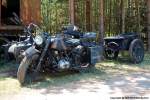 BMW R 75 mit Seitenwagen 286/1 und Infanteriekarren IF 8 (Protz�se f.