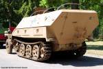 OT-810 - OT = Obreneny transporter(gepanzerter Mannschaftstransporter) -  tschechisches Nachkriegs-Halbkettenfahrzeug auf Basis des Sd.Kfz. 251 - Einsatz in der Tschechischen Armee ab 1958 - CSLA, ACR, CSSR, Tschechien, CZ - fotografiert am 20.05.2012 zur Garnison-Schau an der St. Barbara Halle Altes Lager/ J�terbog - Copyright @ Ralf Christian Kunkel 

