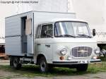 Barkas B1000 GTW - Gefangenentransportwagen, Volkspolizei, MdI, VoPo, LKW, IFA - fotografiert am 25.07.2009 zum Museumfest am Blaulichtmuseum in Beuster - Copyright @ Ralf Christian Kunkel