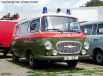 Barkas B 1000 VK - Verkehrskontrollfahrzeug, Volkspolizei, VoPo, Bus - fotografiert am 25.07.2009 zum Museumfest am Blaulichtmuseum in Beuster - Copyright @ Ralf Christian Kunkel 