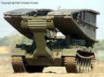 MT-55 - Br�ckenlegeger�t (Br�ckenlegepanzer), Pioniertechnik, tschechische Armee, ČSLA, AČR - Dank f�r die Information gilt Herrn Fr�bel - fotografiert zum 6.