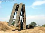MT-55 - Br�ckenlegeger�t (Br�ckenlegepanzer), Pioniertechnik, tschechische Armee, ČSLA, AČR - Dank f�r die Information gilt Herrn Fr�bel - fotografiert zum 6.